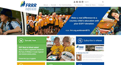 Desktop Screenshot of frrr.org.au